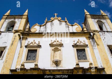 Nossa Senhora do Carmo do Antigo Convento de Santo Antônio do Carmo de Olinda Kirche, Carmo de Olinda Kirche, Olinda, Pernambuco, Brasilien Stockfoto