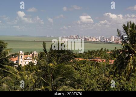 Nossa Senhora do Carmo do Antigo Convento de Santo Antônio do Carmo de Olinda Kirche, Carmo de Olinda Kirche, Olinda, Pernambuco, Brasilien Stockfoto