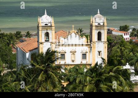 Nossa Senhora do Carmo do Antigo Convento de Santo Antônio do Carmo de Olinda Kirche, Carmo de Olinda Kirche, Olinda, Pernambuco, Brasilien Stockfoto