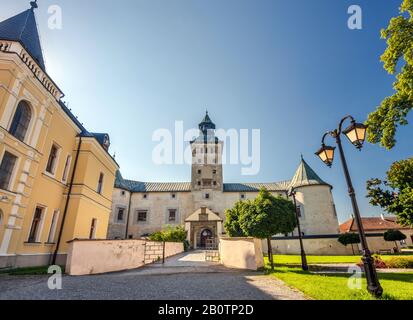 Thurzo Burg, Renaissance-Stil, in Bytča, Zilina Region, Slowakei Stockfoto