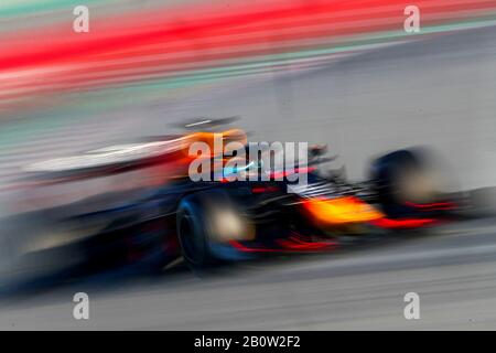 Barcelona, Spanien. Februar 2020. #23 Alexander Albon Aston Martin Red Bull Racing Honda. Formel-1-Weltmeisterschaft 2020, Wintertesttage #1 2020 Barcelona, 19./21. Februar 2020. Foto Federico Basile/Insidefoto Credit: Insidefoto srl/Alamy Live News Stockfoto