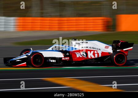 #06; Nicholas Latifi Williams Racing Mercedes. Formel-1-Weltmeisterschaft 2020, Wintertesttage #1 2020 Barcelona, 19./21. Februar 2020.Foto Fed Stockfoto