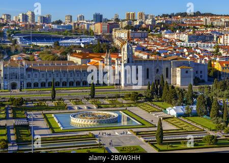 Hieronymus-Kloster in Lissabon Stockfoto