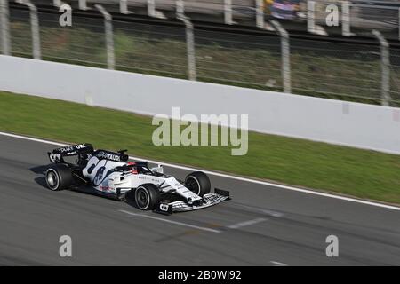 Februar 2020; Circuit De Barcelona Catalunya, Barcelona, Katalonien, Spanien; Formel-1-Vorsaisontest; Scuderia AlphaTauri Honda, Pierre Gasly Stockfoto