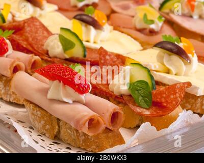 Sandwiches Stockfoto