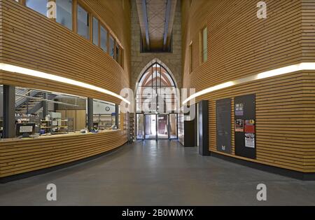 Stadtbibliothek St.Jakobi in Mühlhausen, Thüringen, Deutschland, Europa Stockfoto