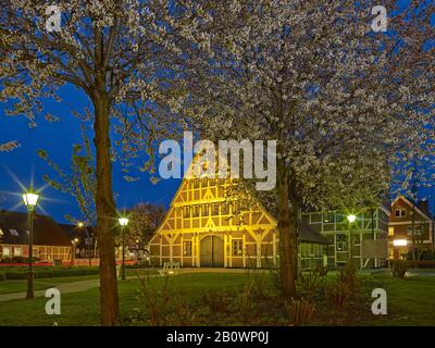 Rathaus in Jork, Altes Land, Landkreis Stade, Niedersachsen Deutschland, Europa Stockfoto