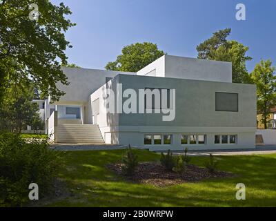 Gropius Haus, Mastershäuser in Dessau-Roßlau, Sachsen-Anhalt, Deutschland, Europa Stockfoto