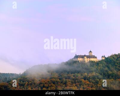 Schloss Greifenstein, Fränkische Schweiz, Oberfranken, Bayern, Deutschland, Europa Stockfoto