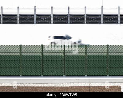 AirPlus Parkplatz, Neu Isenburg, Hessen, Deutschland, Europa Stockfoto