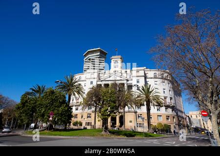 Sektor Naval de Catauna Hauptquartiergebäude, Barcelona, Catalunya, Spanien Stockfoto