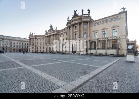 Rechtsfakultät der Berliner Humboldt Universität, Bebel-Platz, Mitte, Berlin, Deutschland, Europa Stockfoto