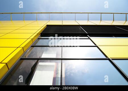 Architekturdetails, Ikea Möbelhaus, Thüringen, Deutschland, Stockfoto