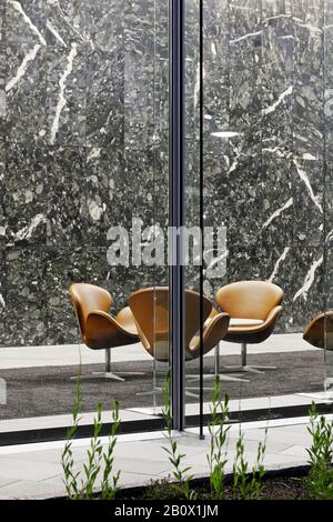 Foyer und Lobby, Emporio Quartier, Neustadt, Hamburg, Deutschland, Stockfoto