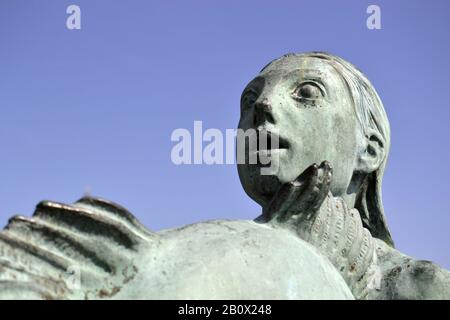 Anne Marie Carl-Nielsen's Meerjungfrau, Kopenhagen, Dänemark, Stockfoto