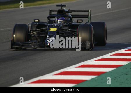 Daniel ricciardo (aus) renault Sport f1 Team rs20 während Der Tests Vor der Saison 2020, Formel-1-Meisterschaft in Barcelona (Spanien), Italien, 21. Februar 2020 Stockfoto