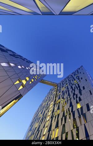 Designhotel Bella Sky, Örestad, Amager, Kopenhagen, Dänemark, Stockfoto