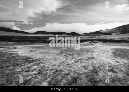 Landschaft auf dem Weg von Skogar nach Landmannalaugar, Island, Europa, Stockfoto