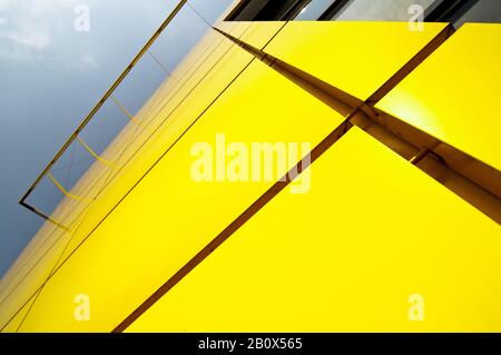 Architekturdetails, Ikea Möbelhaus, Thüringen, Deutschland, Stockfoto