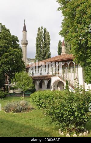 Khan-Palast, Bachtschyssaraj, Krim, Ukraine, Osteuropa, Stockfoto