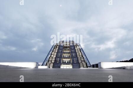 Bürogebäude Dockland, Hamburg, Deutschland, Stockfoto