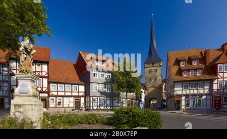 Westerturm, Duderstadt, Niedersachsen, Deutschland, Stockfoto