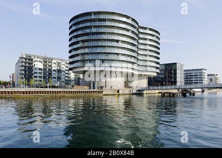 Apartments in Vesterbro, Sydhavnen, Kopenhagen, Dänemark, Stockfoto