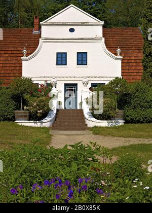 Barkenhoff, Heinrich Vogeler Haus, Worpswede, Niedersachsen, Deutschland, Stockfoto