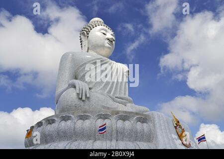 Der große Buddha, die größte Buddha-Figur der Welt, Phuket Island, Südthailand, Südost-Asien, Stockfoto