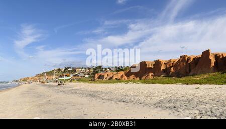 Canoa Quebrada Beach, Ceará, Brasilien, Südamerika, Stockfoto