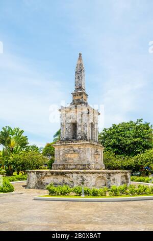 Lapu-lapu City Historical Spot Mactan Shrine Stockfoto