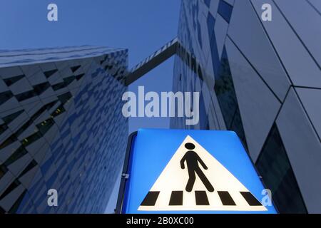 Fußgängerüberweg, Kopenhagen, Dänemark, Stockfoto