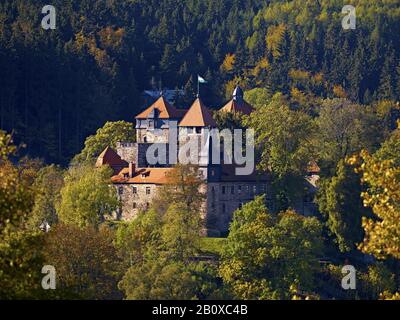 Schloss Elgersburg in Elgersburg bei Ilmenau, Thüringen, Deutschland, Stockfoto