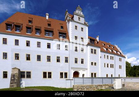 Schloss Osterstein in Zwickau, Sachsen, Deutschland, Stockfoto