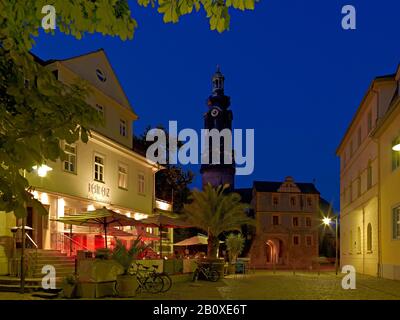 Residenzcafé im Residenzschloss Weimar, Thüringen, Deutschland, Stockfoto