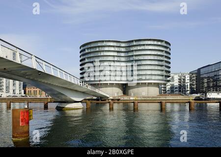 Apartments in Vesterbro, Sydhavnen, Kopenhagen, Dänemark, Stockfoto