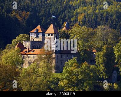 Schloss Elgersburg in Elgersburg bei Ilmenau, Thüringen, Deutschland, Stockfoto