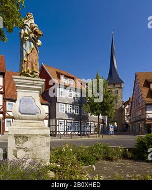 Westerturm, Duderstadt, Niedersachsen, Deutschland, Stockfoto