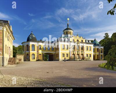 Schloss Belvedere bei Weimar, Thüringen, Deutschland, Stockfoto
