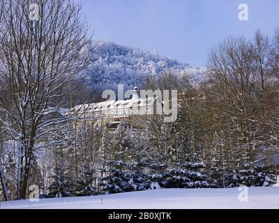 Kloster Zella bei Rodeberg, Unstrut-Hainich-Kreis, Thüringen, Deutschland, Stockfoto