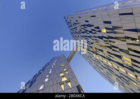 Designhotel Bella Sky, Örestad, Amager, Kopenhagen, Dänemark, Stockfoto