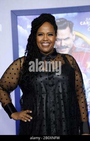 Februar 2020, Westwood, CA, USA: Los ANGELES - 12. FEBRUAR: Natasha Rothwell bei der Sondervorführung "Sonic The Hedgehog" im Village Theatre am 12. Februar 2020 in Westwood, CA (Credit Image: © Kay Blake/ZUMA Wire) Stockfoto