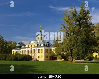 Schloss Belvedere bei Weimar, Thüringen, Deutschland, Stockfoto