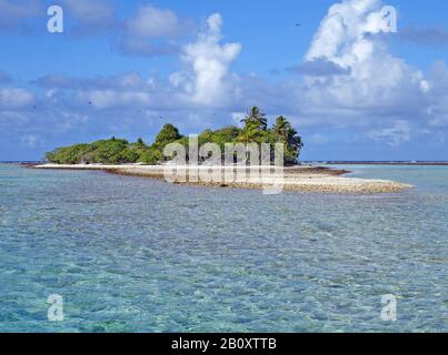 Rangiroa-Atoll, Polynesien, Rangiroa-Tuamotu-Inseln, Tuamotu Stockfoto