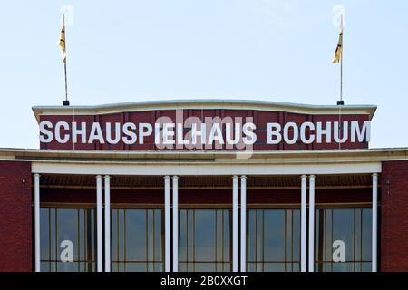 Schauspielhaus Dortmund, Nordrhein-Westfalen, Ruhrgebiet, Dortmund Stockfoto