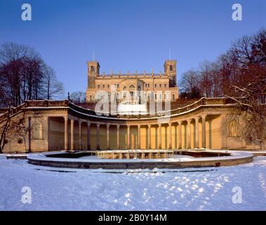 Römerbad am Schloss Albrechtsberg in Dresden, Sachsen, Deutschland, Stockfoto