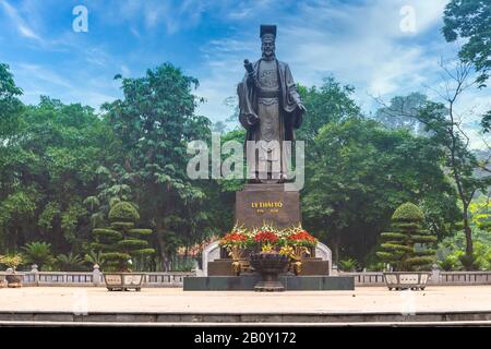 Die Ly Thai To Statue im Indira Ghandi Park in Hanoi, vietnam, Asien. Stockfoto