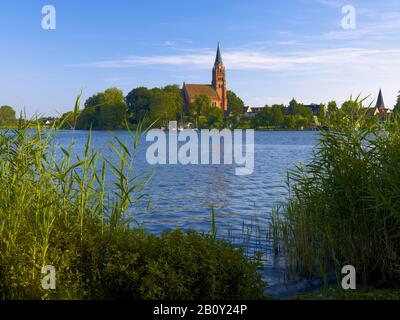 Marienkirche in Röbel, Mecklenburg-Vorpommern, Deutschland, Stockfoto