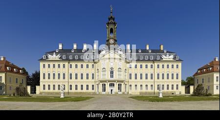 Schloss Hubertusburg in Wermsdorf, Sachsen, Deutschland, Stockfoto