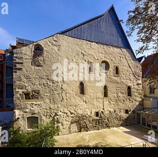 Alte Synagoge in Erfurt, Thüringen, Deutschland, Stockfoto